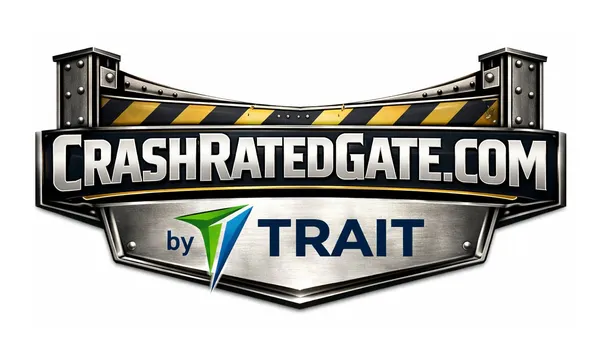 Crash Rated Gate logo