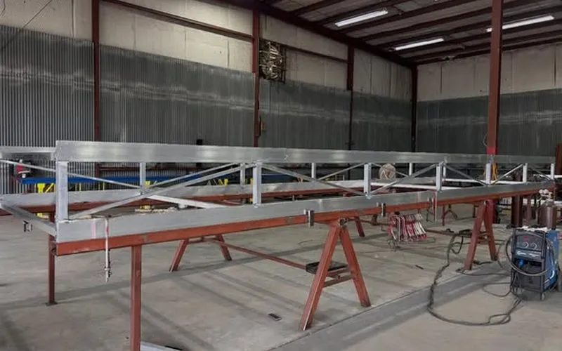 Structural steel fabrication